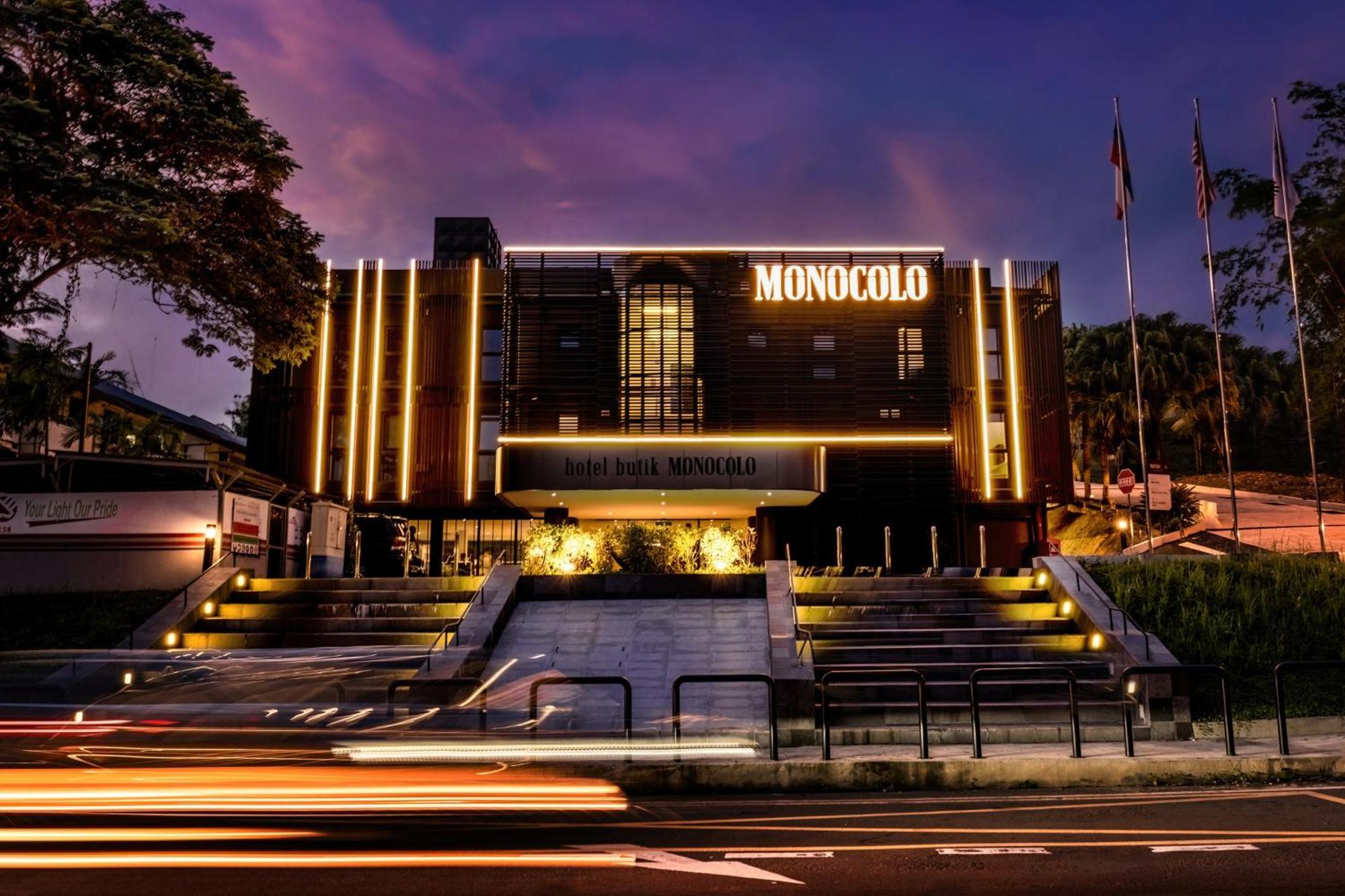 Monocolo Boutique Hotel Kota Kinabalu Esterno foto